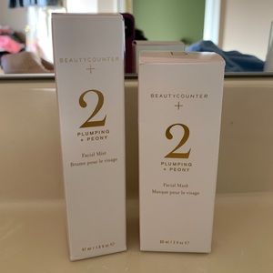BeautyCounter Peony Plumping Mist & Mask